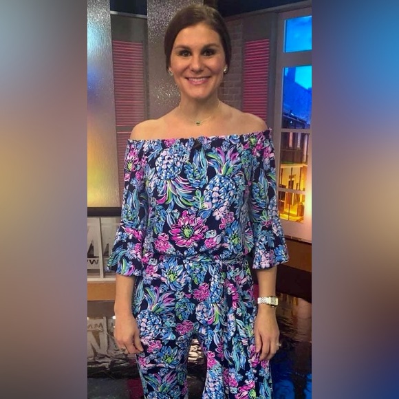 Lilly Pulitzer NWT Calla Jumpsuit Pineapple 🍍 Paradise Size XXS - Picture 6 of 9